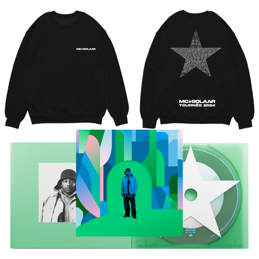 Packs CD Balade astrale + Hoodie ou Pull au choix